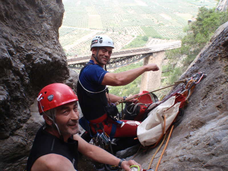 Φαράγγι Δελφινάκου 25/5/2010 μαζί με Γιάννη Δαλαμπή