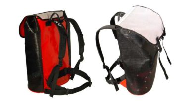 Σακίδιο για canyoning από PVC 1100 dTex 900 g / m² καμβά.